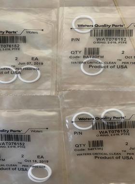 配件Waters垫片WAT026572单个O型圈 WAT076152 2-16原装全新议价