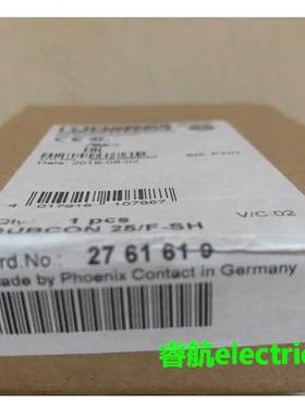 菲尼克斯2761619凤凰现货原装全新SUBCON 25/F-SH母头议价$