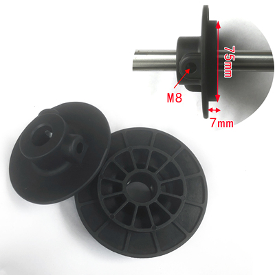 3英寸纸筒纸管堵头塑料堵头纸管塞75mm纸筒无纺布熔喷布膜塞闷头