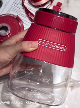 MORPHY RICHARDS/摩飞电器MR9806榨汁桶搅拌料理机无线多功能便携