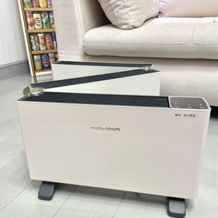 MORPHY 摩飞电器MR2028折叠踢脚线取暖器石墨烯速热暖风 RICHARDS