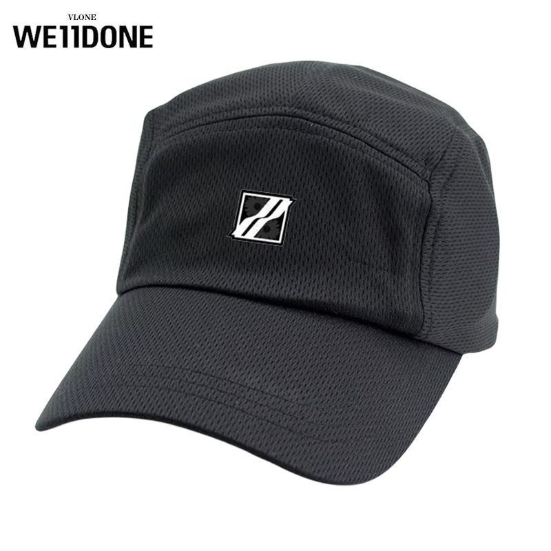 现货直营VLONE WE11DONE帽子网帽鸭舌帽速干网眼棒球帽透气凉帽潮