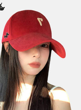哈吉斯船长显白字母棒球帽男女款