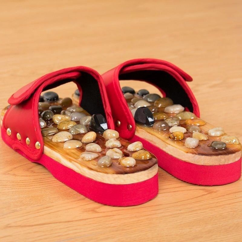 穴位足疗防滑足底按摩鹅卵石