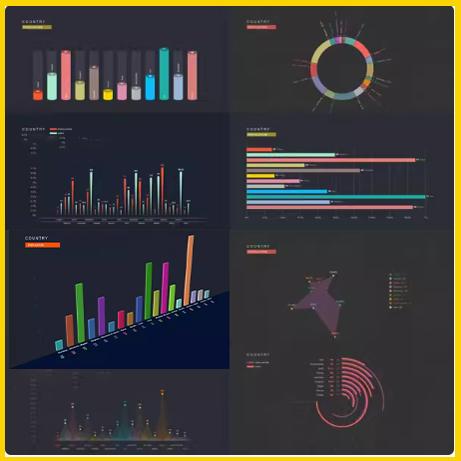AE脚本 信息图表树状数据动画制作脚本 AEInfoGraphics V2 + 教程