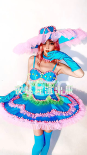 夜魅舞演出服马卡龙连衣裙乐园巡游嘉年华派对酒吧夜店GOGO演出服