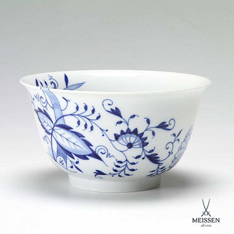 德国meissen梅森经典蓝洋葱blue onion硬瓷手绘碗餐具15.5厘米