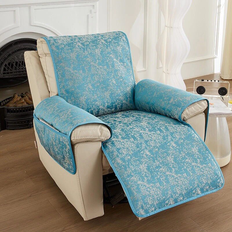 芝华士专用沙发套雪尼尔四季通用高档防滑沙发垫头等舱单人垫套罩