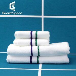 greatspeed四大满贯赛事温网网球毛巾羽毛球运动浴巾透气吸汗速干