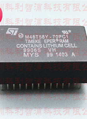 原装 M48T58Y-70PC1 5.0V 64 Kbit 8Kbx8 TIMEKEEPER SRAM