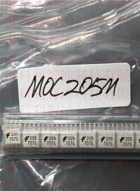 MOC205M  SOP-8 原装全新正品  小外形光电耦合器晶体管输出