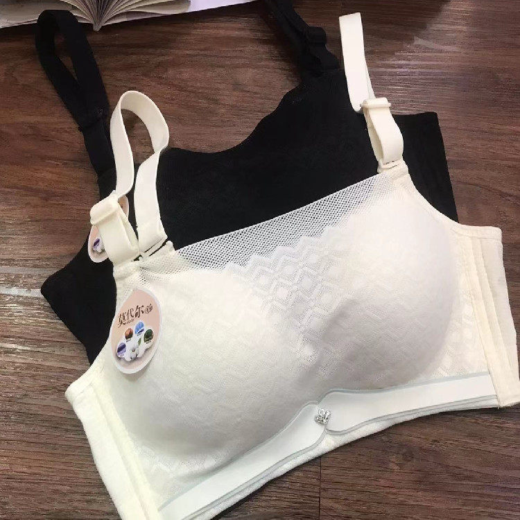 新款加厚防走光抹胸内衣 三排扣可拆肩带少女文胸 小胸聚拢丰胸