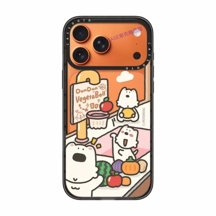 CASE小狗三分王适用于苹果17手机壳iPhone17 Air 16Pro Max12 13 14 15Pro/plus防摔保护壳亚克力