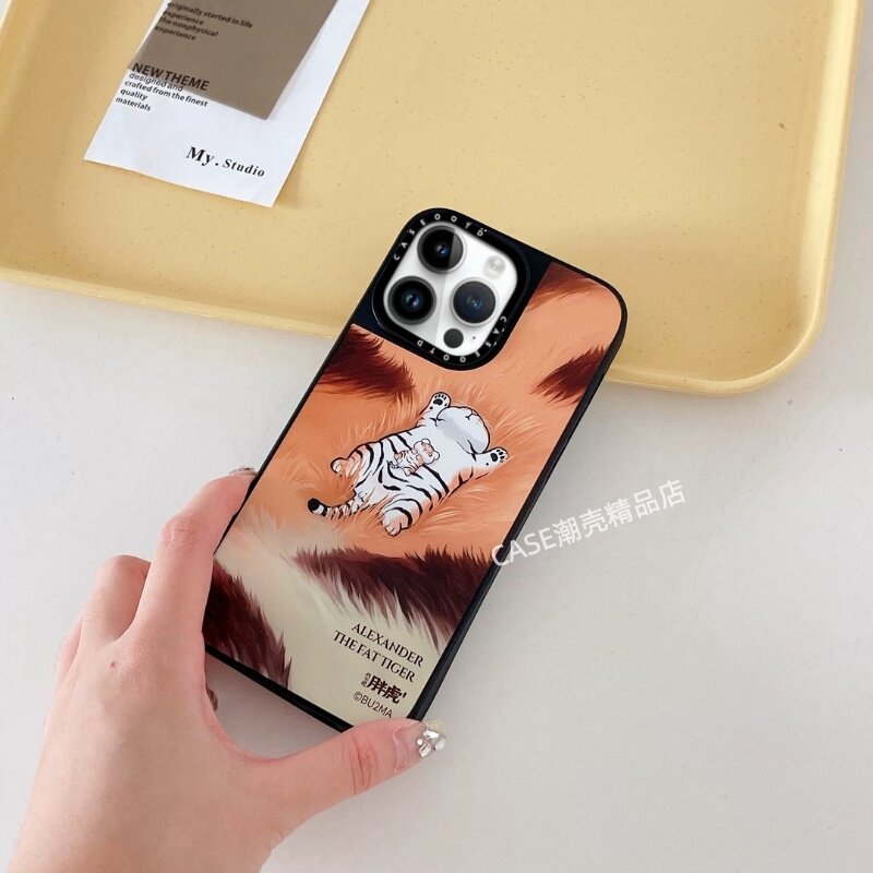 CASEOOTD不二家胖虎适用于苹果17Pro手机壳iPhone17 16Pro Max11 12 13 14 15Pro/plus air防摔磁吸保护壳套