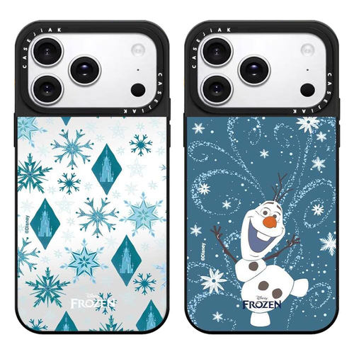 CASEJiAK可爱冰雪奇缘雪宝适用于苹果18 17 16ProMax手机壳iPhone12 13 14 15Pro/plus air手机防摔保护壳套
