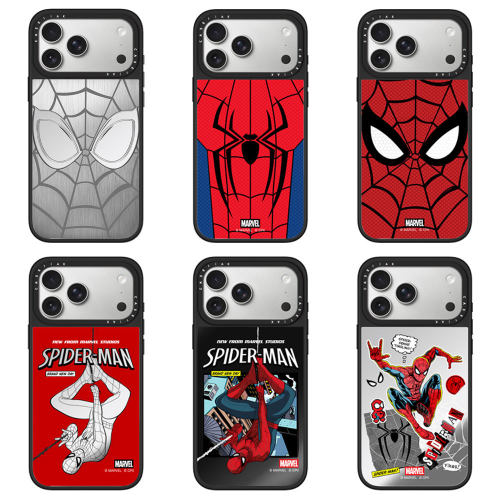 CASEJiAK漫威蜘蛛侠Marvel Spider-Man适用于iPhone苹果18 17 16Pro Max手机壳14 15Pro/plus磁吸12 13保护套