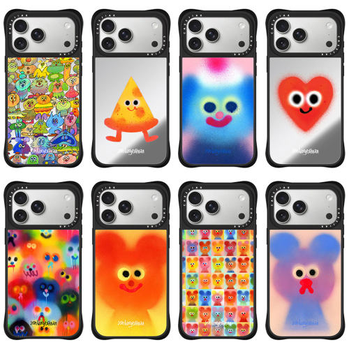 CASEJiAK Burgerman JON小怪兽四角防摔适用于iPhone苹果17 16Pro Max手机壳15 14Pro max磁吸13保护壳套