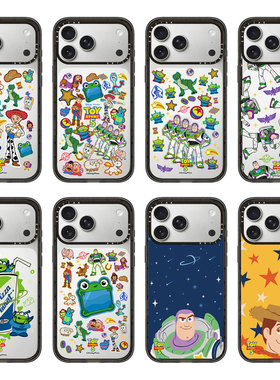 CASEJiAK Toy Story玩具总动员透明款适用于iPhone17Pro Max手机壳苹果16/15Pro磁吸14 13plus防摔12保护壳套
