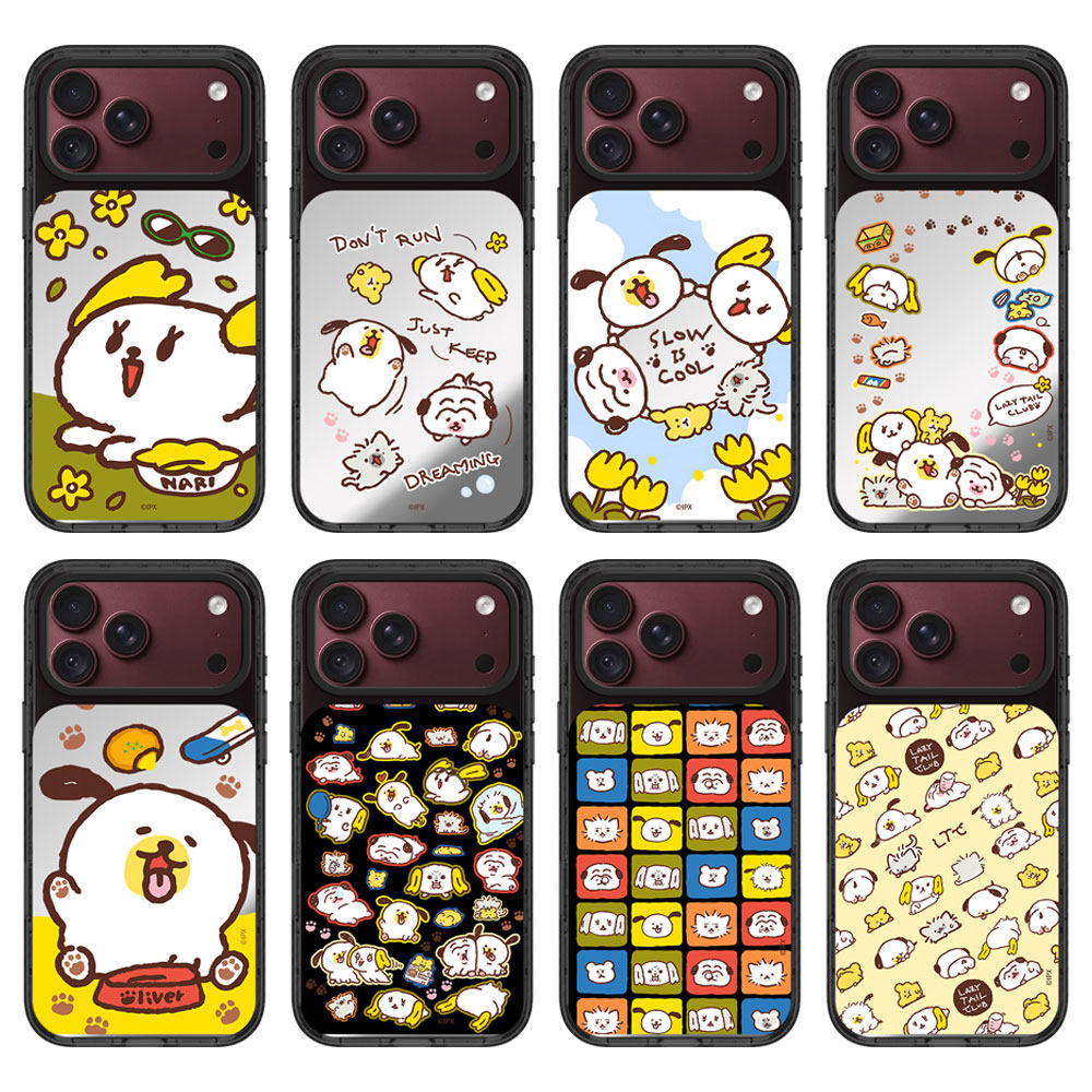 Lazy Tail Club毛茸茸躺平小伙伴适用于苹果18Promax手机壳磁吸iPhone18 17Pro Max手机保护套防摔