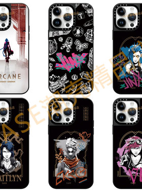 CASEOOTD双城之战金克斯磁吸适用于苹果17Pro手机壳iPhone17 16Pro Max12 13 14 15Pro/plus air防摔保护壳套