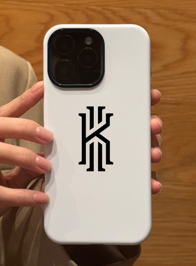 篮球NBA欧文标志适用苹果iPhone16Promax手机壳15磨砂14 16E 13全包12防摔17Pro新款Xsmax 7 8情侣保护套男女