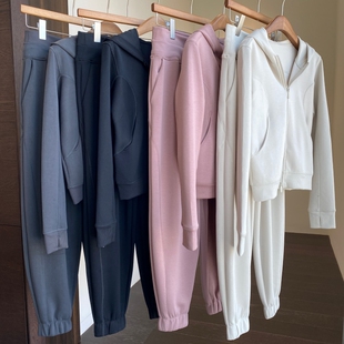 女春夏新款 口碑款 卫衣运动套装 ～凉感垂顺显瘦直筒裤 AMR