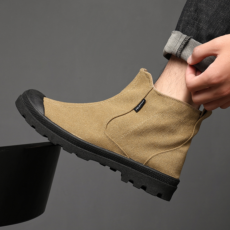 英伦复古马丁靴户外工装靴