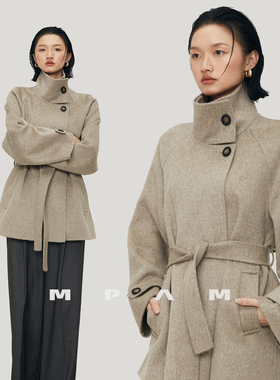 【心愿衣橱】 MPAM绵羊毛羊绒大衣羊毛外套