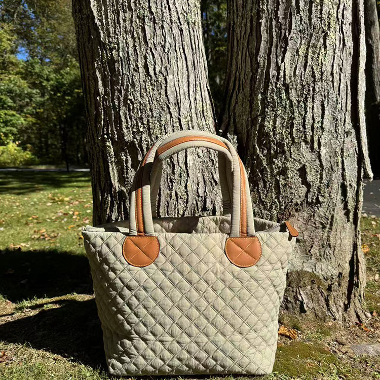 Kate Zhou凯特周 尼龙 Puffi Tote 大号 单肩手提包 托特包