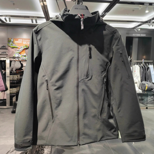 安踏冠军户外徒步系列 防水透湿男士硬壳冲锋衣 152440619