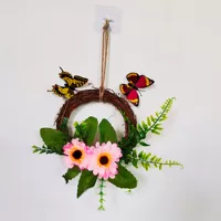 Розовая подвеска, 15см