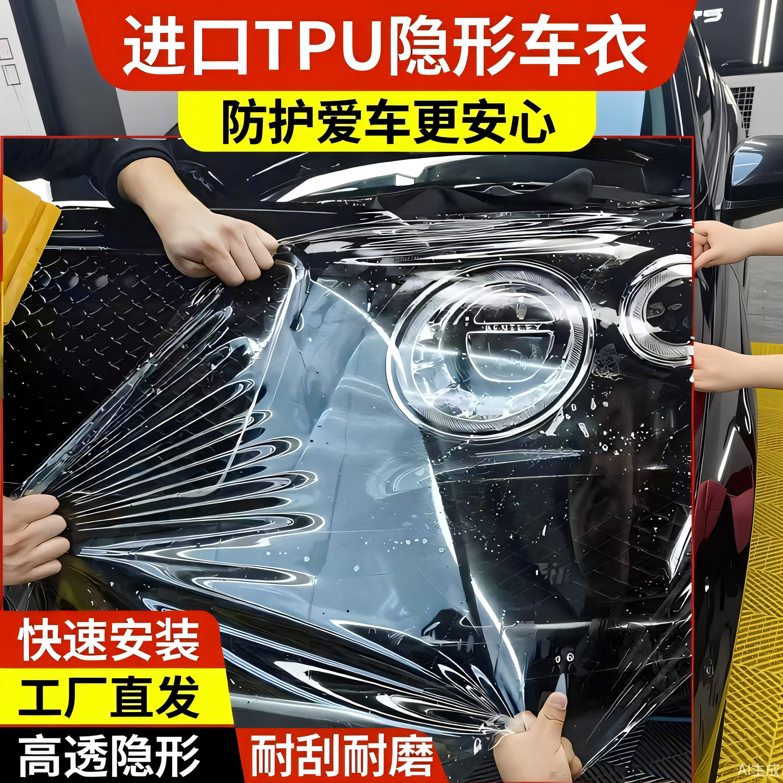 隐形车衣TPU材质全车贴膜汽车膜