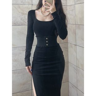 束腰腰带女 欧美辣妹复古腰封搭配连衣裙衬衫 SweetKiki 百搭单品