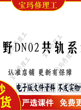 柴油大货车维修资料日野DN02共轨系统系统资料维修手册电路图