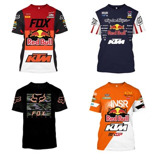 2022款KTM 红牛摩托车速降服自行车短T 赛车服速干运动服越野装备