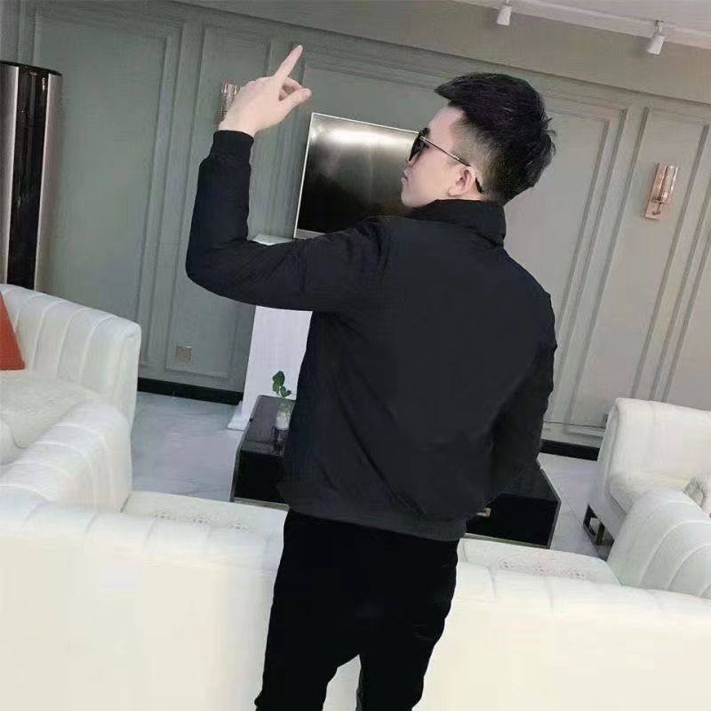 冬季黑色短款立领棉衣男潮流痞帅棉衣