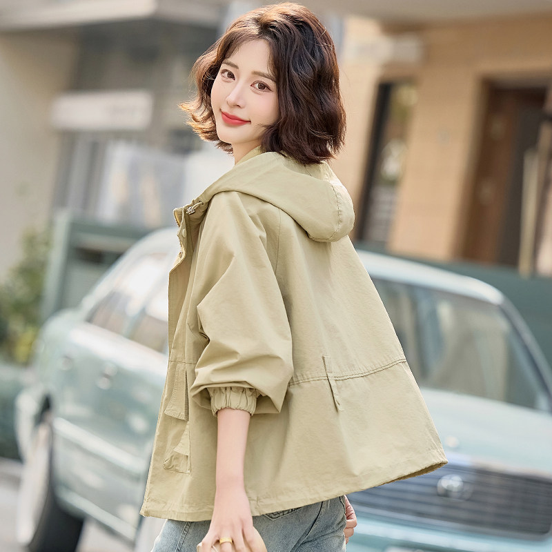 休闲外套女设计感小众高级感2025春秋新款洋气时髦短外套夹克上衣