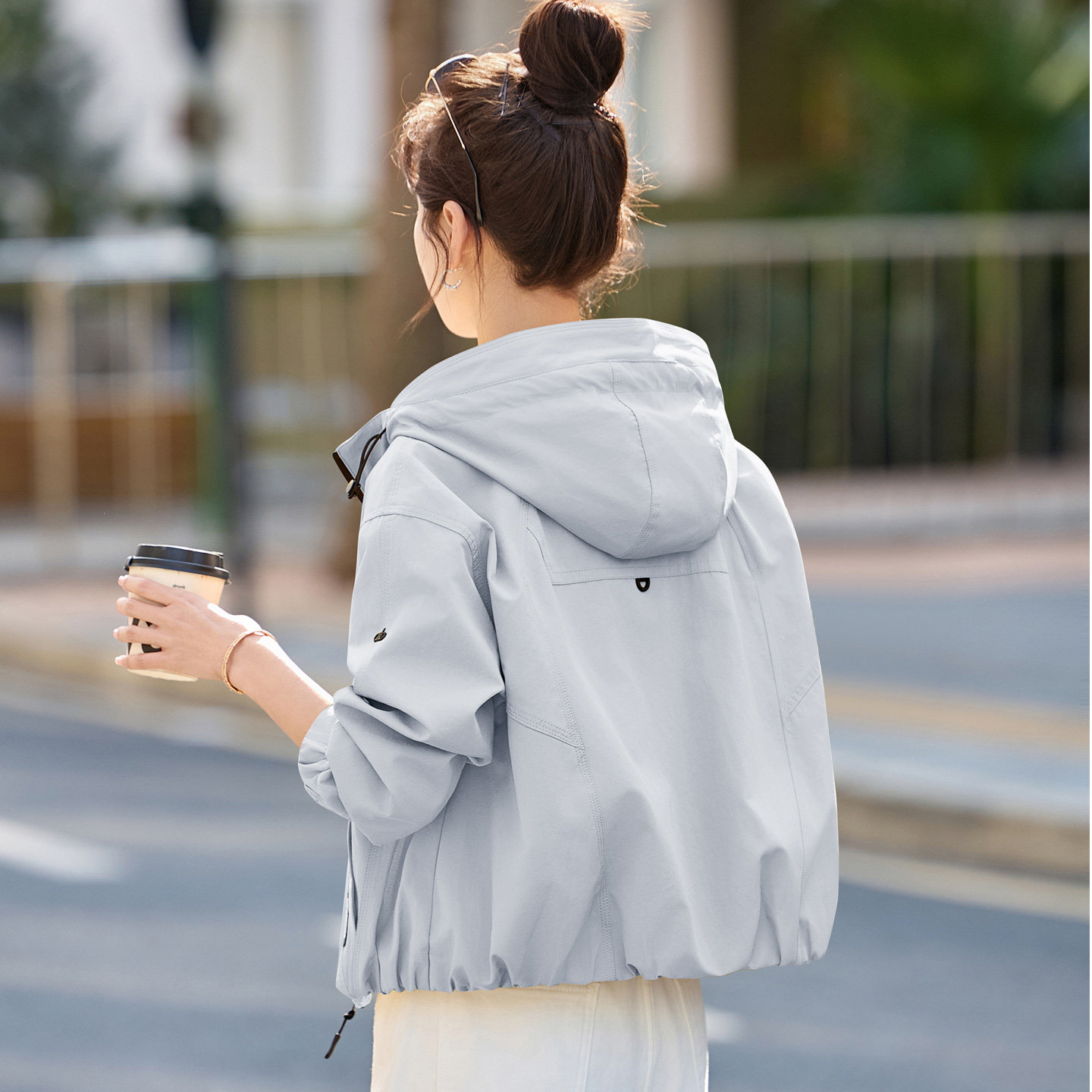 短款风衣外套女小个子2026新今年流行爆款宽松休闲夹克上衣棒球服