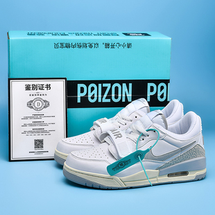 aj312男鞋学生联名女鞋低帮白灰莆田男款气垫篮球鞋aj3l2运动板鞋