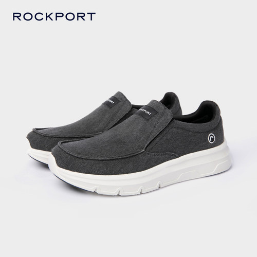 Rockport/乐步一脚蹬秋季舒适软底低帮秋男士商务休闲鞋