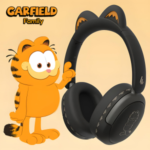 漫步者加菲猫联名FIT CAT头戴式主动降噪蓝牙耳机猫耳男女生礼物