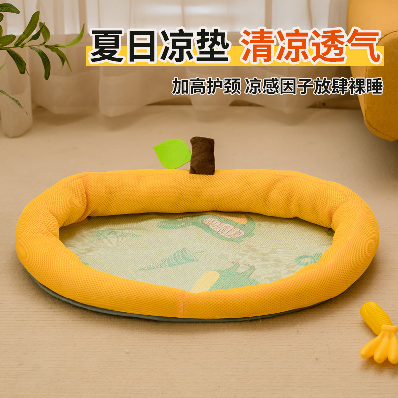 夏季圆形猫窝狗窝透气大空间