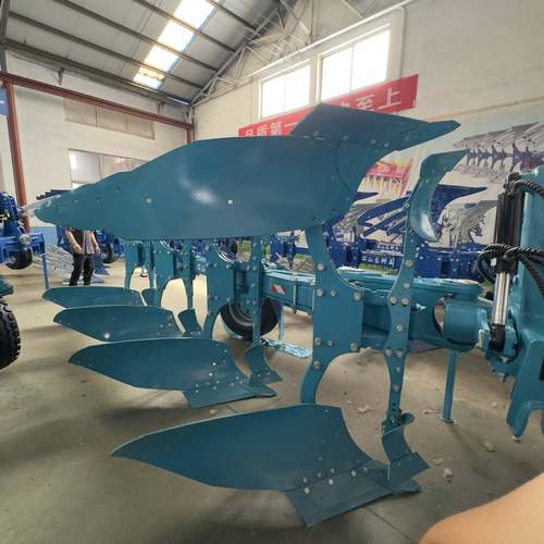 四铧翻转犁加厚犁壁淬火工艺抗冲击大型农场旋耕犁耕地设备翻转犁