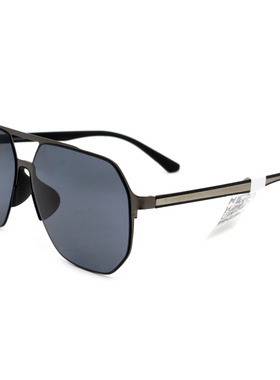 新款KHDESIGN明治太阳镜男女飞行员式时尚经典百搭潮款墨镜 K2324