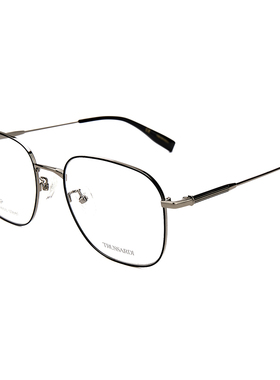 TRUSSARDI杜鲁萨迪眼镜架男女经典方框镜框复古大框近视框VTR512F