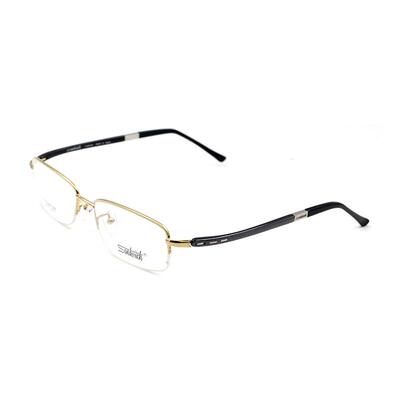 男士时尚纯钛超轻半框眼镜架