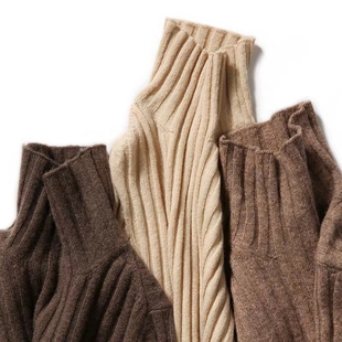 【断货款】戎美衣尚天然三原色!入手三件暖奢高领羊绒羊毛衫女