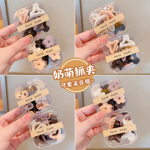 简约小碎发抓夹刘海迷你发卡韩版头饰儿童发饰精致轻盈时尚百搭