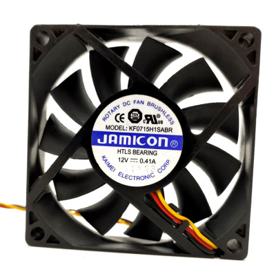 JAMICON  KF0715H1SABR 12V 0.41A 7015 7CM     凯美UPS散热风扇