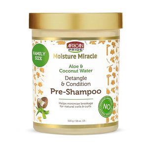 美国直邮African Pride Moisture Miracle Pre-Shampoo